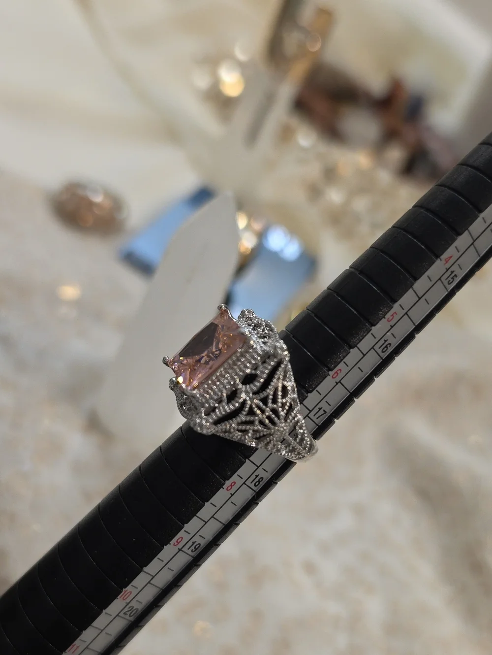 Glam Ring Bundle Of 5 Gold/silvertone Rings